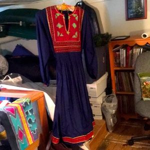 Ethnic dress. Unknown maker